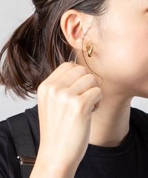 TOM WOOD｜トムウッドのピアス（両耳用）（ゴールド/金色系）通販