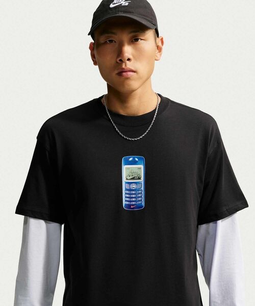 NIKE SB(ナイキエスビー)の「ナイキ SB スケートボード Tシャツ / Nike SB Skate T-Shirt IM4425-010 Black(Tシャツ/カットソー・メンズ・ブラック・M/L/XL/S)」の1枚目の写真