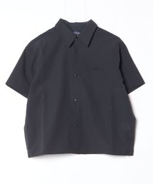 SHORT SLEEVE DRAW CODE SHIRT/ショートスリーブドローコードシャツ【吸汗速乾/防シワ/ストレッチ/通気性】