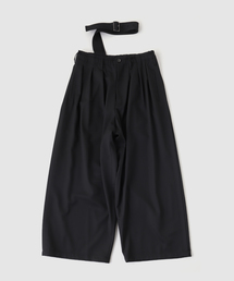 sulvam（サルバム）の「SULVAM / サルバム GABARDINE ONE SHOULDER PT（スラックス）」