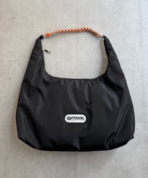 OUTDOOR PRODUCTS(アウトドアプロダクツ)の「パラコードパフトート(トートバッグ・メンズ・ブラック系その他/ネイビー/ブラック・FREE)」の4枚目の写真