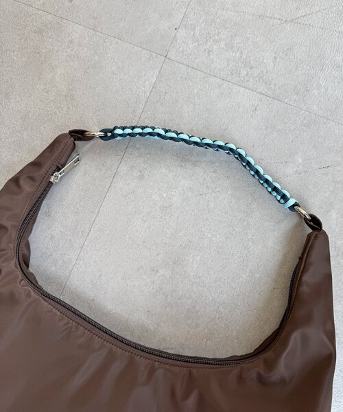 OUTDOOR PRODUCTS(アウトドアプロダクツ)の「パラコードパフトート(トートバッグ・メンズ・ブラック系その他/ネイビー/ブラック・FREE)」の12枚目の写真