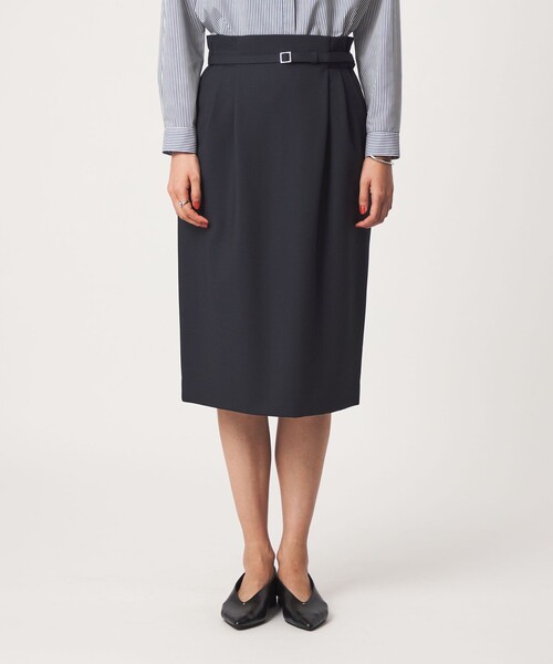 green label relaxing（グリーンレーベルリラクシング）の「［size SHORT/TALLあり］ライト ダブルクロス タイトスカート（スカート・レディース・ベージュ/ブラック/ネイビー/グレー・34/36/38/SHORT/40/42/44/46/TALL）」の22枚目の写真