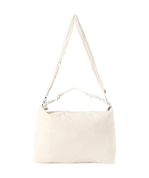 B'2nd(ビーセカンド)の「MAVYTH/メヴィス/2WAY NYLON BAG(ショルダーバッグ・レディース・ホワイト/ブラック・F)」の2枚目の写真