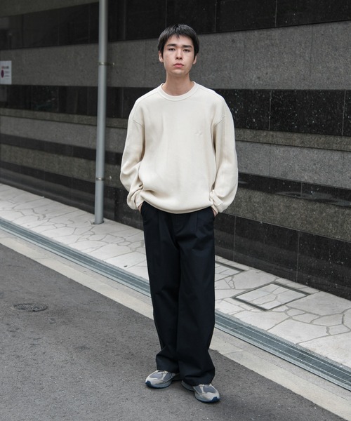 Snow Peak(スノーピーク)の「『別注』Snow Peak Apparel×DOORS HEAVYWEIGHT WAFFLE PULLOVER(Tシャツ/カットソー・メンズ・ブラウン/ブラック/アイボリー・MEDIUM/X-LARGE/LARGE)」の8枚目の写真