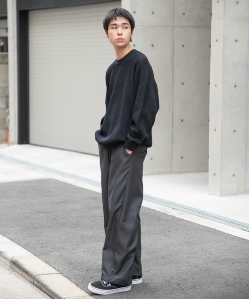 Snow Peak(スノーピーク)の「『別注』Snow Peak Apparel×DOORS HEAVYWEIGHT WAFFLE PULLOVER(Tシャツ/カットソー・メンズ・ブラウン/ブラック/アイボリー・MEDIUM/X-LARGE/LARGE)」の14枚目の写真