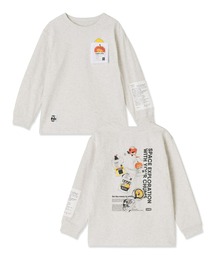 CHUMS（チャムス）の「【CHUMS】Kids Space Food Time Brushed L/S T-Shirt（Tシャツ/カットソー）」