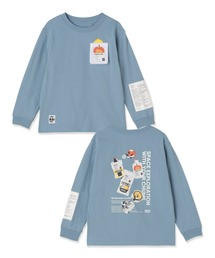 CHUMS（チャムス）の「【CHUMS】Kids Space Food Time Brushed L/S T-Shirt（Tシャツ/カットソー）」