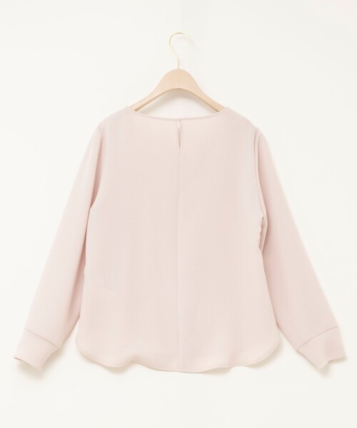 NOLLEY’S Sophi(ノーリーズソフィ)の「ジョーゼットTブラウス(シャツ/ブラウス・レディース・ホワイト/ベビーピンク・38)」の9枚目の写真