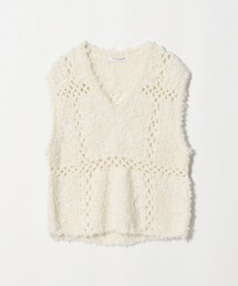 BEAUTY&YOUTH UNITED ARROWS | パッチワーク Vネック ニットベスト(ベスト)