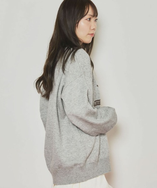 archives(アルシーヴ)の「ツインドッグジャガードニットPO(Tシャツ/カットソー・レディース・グレー/ワイン/チャコールグレー・MEDIUM)」の12枚目の写真