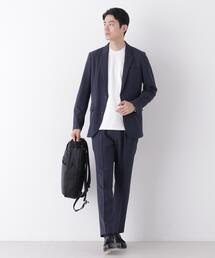 「Damerino」メランジエアシャークストレッチセットアップ/WASHABLE