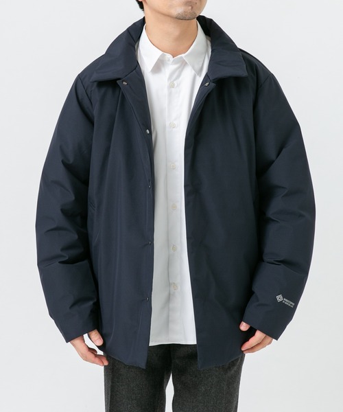 URBAN RESEARCH ROSSO MEN(アーバンリサーチロッソメン)の「『別注』+phenix WINDSTOPPER by GORE-TEX LABS スタンドダウンジャケット(ダウンジャケット/コート・メンズ・ブラック/ブラウン/ネイビー・MEDIUM/LARGE/X-LARGE)」の5枚目の写真