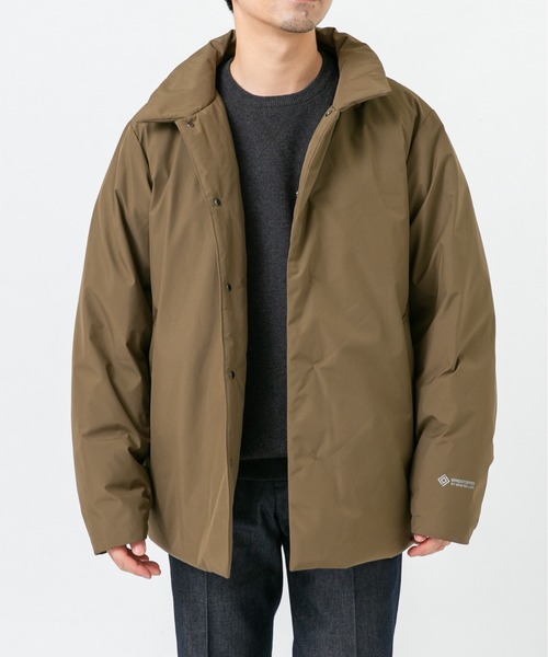 URBAN RESEARCH ROSSO MEN(アーバンリサーチロッソメン)の「『別注』+phenix WINDSTOPPER by GORE-TEX LABS スタンドダウンジャケット(ダウンジャケット/コート・メンズ・ブラック/ブラウン/ネイビー・MEDIUM/LARGE/X-LARGE)」の15枚目の写真
