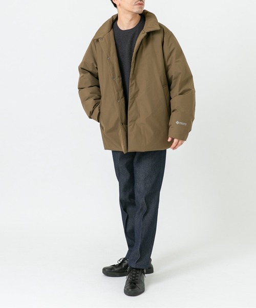 URBAN RESEARCH ROSSO MEN(アーバンリサーチロッソメン)の「『別注』+phenix WINDSTOPPER by GORE-TEX LABS スタンドダウンジャケット(ダウンジャケット/コート・メンズ・ブラック/ブラウン/ネイビー・MEDIUM/LARGE/X-LARGE)」の17枚目の写真