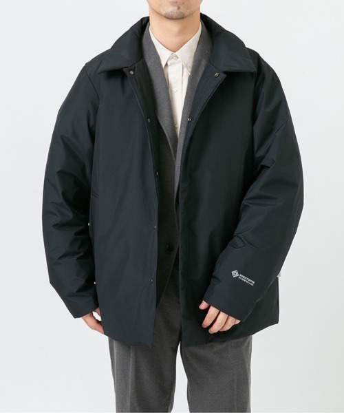 URBAN RESEARCH ROSSO MEN(アーバンリサーチロッソメン)の「『別注』+phenix WINDSTOPPER by GORE-TEX LABS スタンドダウンジャケット(ダウンジャケット/コート・メンズ・ブラック/ブラウン/ネイビー・MEDIUM/LARGE/X-LARGE)」の7枚目の写真