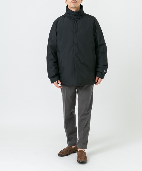 URBAN RESEARCH ROSSO MEN(アーバンリサーチロッソメン)の「『別注』+phenix WINDSTOPPER by GORE-TEX LABS スタンドダウンジャケット(ダウンジャケット/コート・メンズ・ブラック/ブラウン/ネイビー・MEDIUM/LARGE/X-LARGE)」の14枚目の写真