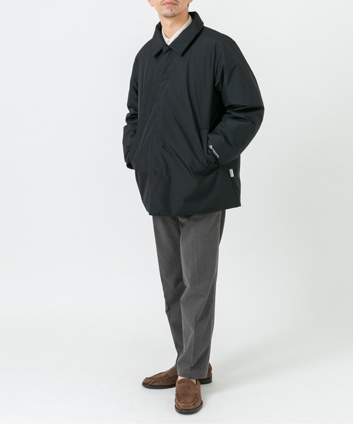 URBAN RESEARCH ROSSO MEN(アーバンリサーチロッソメン)の「『別注』+phenix WINDSTOPPER by GORE-TEX LABS スタンドダウンジャケット(ダウンジャケット/コート・メンズ・ブラック/ブラウン/ネイビー・MEDIUM/LARGE/X-LARGE)」の11枚目の写真