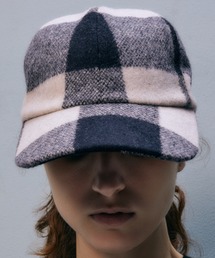 IRIS47（イリスフォーセブン）の「【IRIS 47】check cap/チェック キャップ ウール（キャップ）」