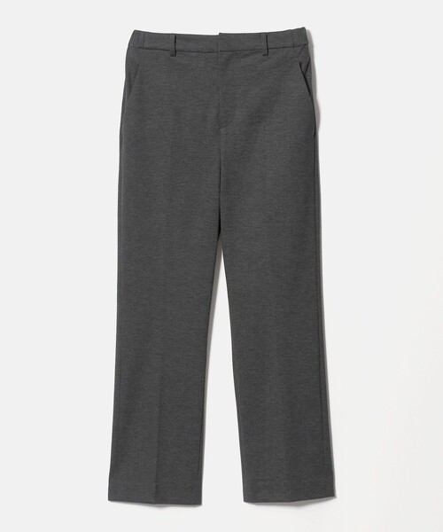 A DAY IN THE LIFE UNITED ARROWS(アデイインザライフユナイテッドアローズ)の「ポンチプリント ストレートパンツ ‐セットアップ対応・ウォッシャブル‐<A DAY IN THE LIFE>(その他パンツ・レディース・ネイビー/ダークブラウン/ダークグレー・38/36/40)」の2枚目の写真