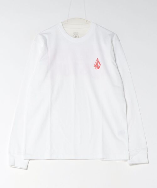 VOLCOM(ボルコム)の「VOLCOM メンズ STONESTOWN LS ロンT 【2026年秋冬モデル】/ボルコムバックプリントロゴ長袖ロンT(Tシャツ/カットソー・メンズ・バーガンディー/ホワイト/ブラック・MEDIUM/LARGE/X-LARGE)」の9枚目の写真