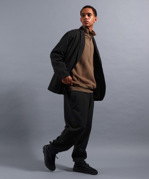 NUMERALS（ヌメラルズ）の「[NUMERALS]EASY CARE SINGLE TAILORED JACKET（テーラードジャケット・メンズ・ブラック/ネイビー・LARGE/MEDIUM）」の4枚目の写真