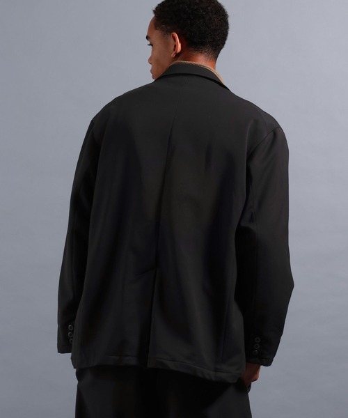 NUMERALS（ヌメラルズ）の「[NUMERALS]EASY CARE SINGLE TAILORED JACKET（テーラードジャケット・メンズ・ブラック/ネイビー・LARGE/MEDIUM）」の8枚目の写真