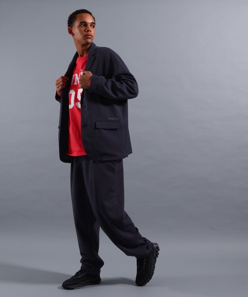 NUMERALS（ヌメラルズ）の「[NUMERALS]EASY CARE SINGLE TAILORED JACKET（テーラードジャケット・メンズ・ブラック/ネイビー・LARGE/MEDIUM）」の10枚目の写真
