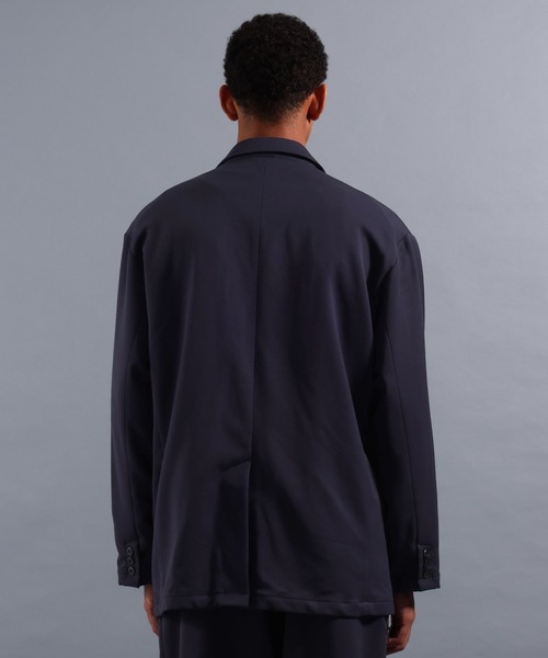 NUMERALS（ヌメラルズ）の「[NUMERALS]EASY CARE SINGLE TAILORED JACKET（テーラードジャケット・メンズ・ブラック/ネイビー・LARGE/MEDIUM）」の17枚目の写真
