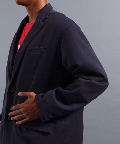 NUMERALS（ヌメラルズ）の「[NUMERALS]EASY CARE SINGLE TAILORED JACKET（テーラードジャケット・メンズ・ブラック/ネイビー・LARGE/MEDIUM）」の20枚目の写真