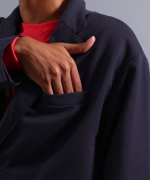NUMERALS（ヌメラルズ）の「[NUMERALS]EASY CARE SINGLE TAILORED JACKET（テーラードジャケット・メンズ・ブラック/ネイビー・LARGE/MEDIUM）」の21枚目の写真