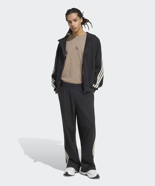 adidas(アディダス)の「アディダス KIT スリーストライプス フルジップパーカー / アディダス adidas(パーカー・メンズ・ブラック・XX-LARGE/3XL/LARGE/MEDIUM/SMALL/X-LARGE/X-SMALL)」の5枚目の写真