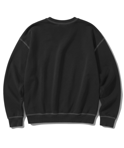 F.ILLUMINATE(フィルミネイト)の「カバーステッチスウェットシャツ-3Color(スウェット・レディース・グレー/ネイビー/ブラック・SMALL/MEDIUM/LARGE)」の9枚目の写真