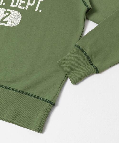 Champion(チャンピオン)の「Champion CREW NECK SWEATSHIRTS(スウェット・レディース・チャコールグレー/グレー/グリーン・SMALL)」の10枚目の写真
