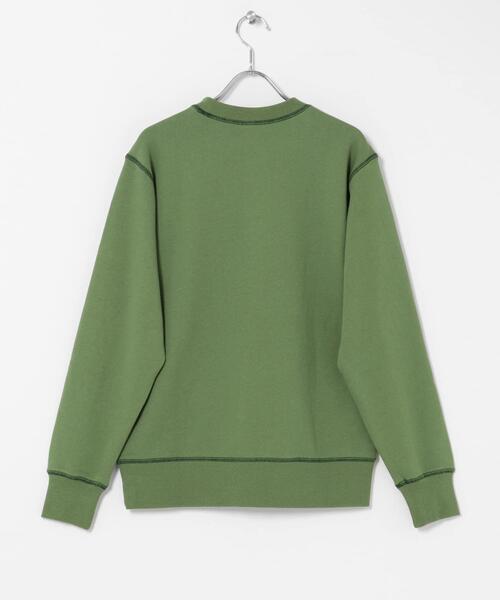 Champion(チャンピオン)の「Champion CREW NECK SWEATSHIRTS(スウェット・レディース・チャコールグレー/グレー/グリーン・SMALL)」の11枚目の写真