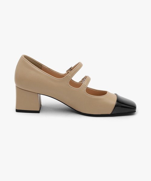 SAPPUN(サプン)の「Salvia(サルビア)メリージェーンパンプス(220-65209)SAPPUN(サプン)(パンプス・レディース・ブラック/ベージュ・22.5/23/23.5/24/24.5)」の9枚目の写真