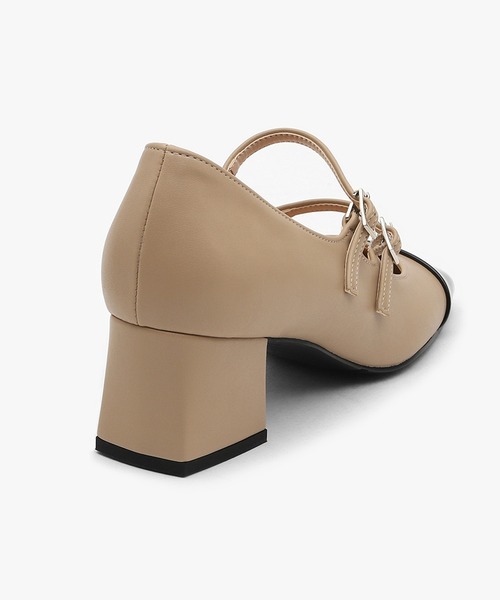 SAPPUN(サプン)の「Salvia(サルビア)メリージェーンパンプス(220-65209)SAPPUN(サプン)(パンプス・レディース・ブラック/ベージュ・22.5/23/23.5/24/24.5)」の11枚目の写真