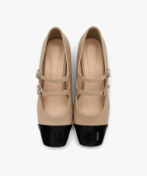 SAPPUN(サプン)の「Salvia(サルビア)メリージェーンパンプス(220-65209)SAPPUN(サプン)(パンプス・レディース・ブラック/ベージュ・22.5/23/23.5/24/24.5)」の15枚目の写真