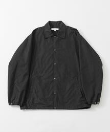 COTTON NYLON COACH JACKET
