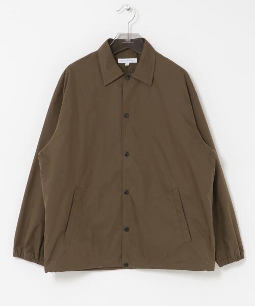 URBAN RESEARCH（アーバンリサーチ）の「COTTON NYLON COACH JACKET（ブルゾン・メンズ・ブラック/ブラウン・LARGE/MEDIUM）」の8枚目の写真
