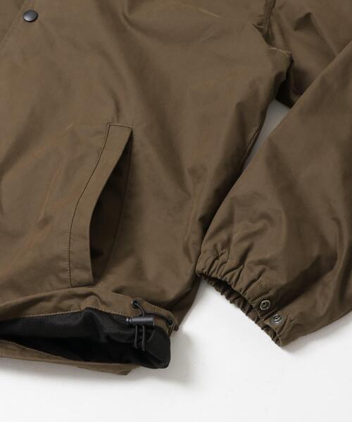 URBAN RESEARCH（アーバンリサーチ）の「COTTON NYLON COACH JACKET（ブルゾン・メンズ・ブラック/ブラウン・LARGE/MEDIUM）」の10枚目の写真