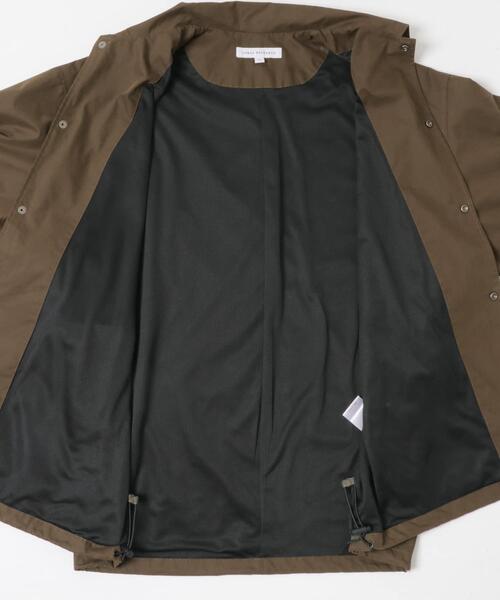 URBAN RESEARCH（アーバンリサーチ）の「COTTON NYLON COACH JACKET（ブルゾン・メンズ・ブラック/ブラウン・LARGE/MEDIUM）」の11枚目の写真