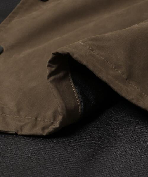 URBAN RESEARCH（アーバンリサーチ）の「COTTON NYLON COACH JACKET（ブルゾン・メンズ・ブラック/ブラウン・LARGE/MEDIUM）」の13枚目の写真