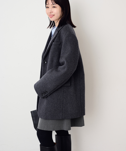 SLOBE IENA(スローブイエナ)の「TRミニジャンパースカート(ワンピース・レディース・グレー/ブラック・FREE)」の15枚目の写真