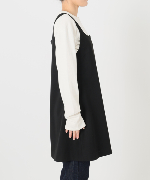 SLOBE IENA(スローブイエナ)の「TRミニジャンパースカート(ワンピース・レディース・グレー/ブラック・FREE)」の11枚目の写真