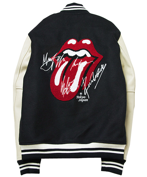 JACKROSE（ジャックローズ）の「TRS袖レザースタジャンTOKYO（スタジャン・メンズ・ブラック×ホワイト/ブラック×ブラック・XX-LARGE/XL/L/M）」の5枚目の写真