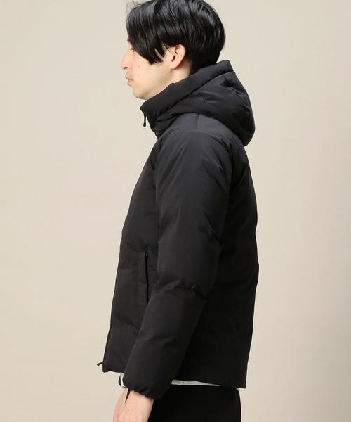 BEAUTY&YOUTH UNITED ARROWS（ビューティーアンドユースユナイテッドアローズ）の「BY TC/ウェザー フード ダウンジャケット◆（ダウンジャケット/コート・メンズ・ブラック/オリーブ・X-LARGE/MEDIUM/LARGE/SMALL）」の5枚目の写真