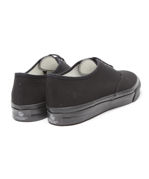 BEAUTY&YOUTH UNITED ARROWS（ビューティーアンドユースユナイテッドアローズ）の「BY キャンバス 4アイレット スニーカー ◆（スニーカー・メンズ・オフホワイト/ブラック/ネイビー・0(25cm)/1(26cm)/2(27cm)/3(28cm)）」の8枚目の写真