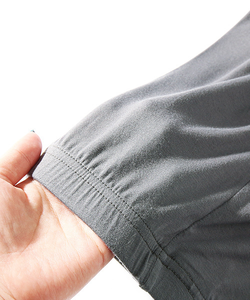 devirock（デビロック）の「【旧モデル】全19色 天使のレギンス 10分丈（レギンス/スパッツ・キッズ・ホワイト系その他/杢グレー/ブラック系その他/ヘザーチャコール/マスタード/ダークネイビー/ブラック/ブラック系その他2/スモークピンク/ホワイト/カーキ/チャコール/ブルー系その他/パープル系その他・120cm/160cm/150cm/110cm/140cm/80ｃｍ/130cm/100cm/90cm）」の19枚目の写真