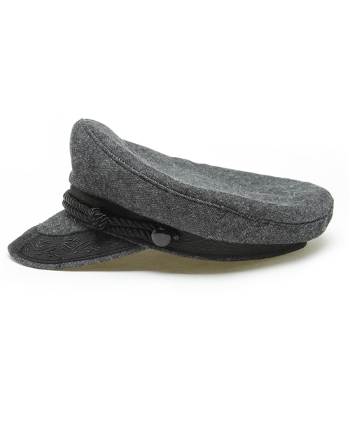 ROSE BUD（ローズバッド）の「(NY HAT)6046 DENIM GREEK（キャスケット・レディース・ネイビー/ブラック・MEDIUM）」の3枚目の写真